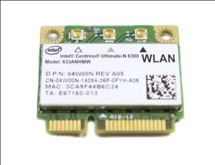 Karta wifi Intel Centrino ultimate-N 6300
