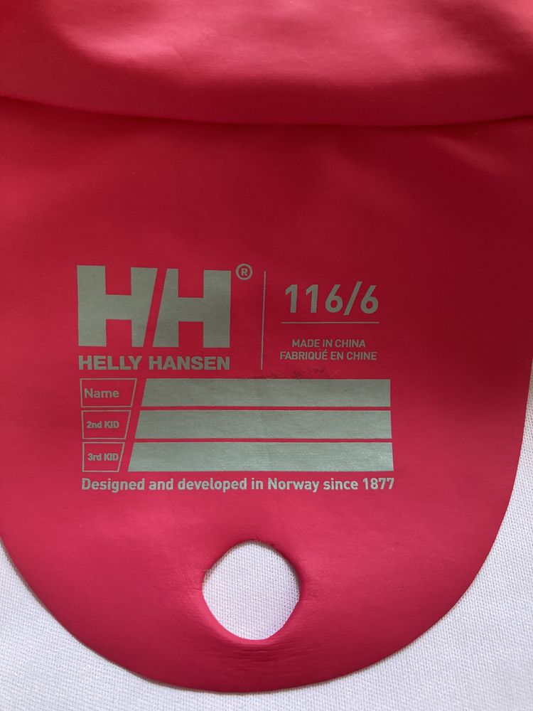 Kurtka przeciwdeszczowa Helly Hansen rozmiar 116