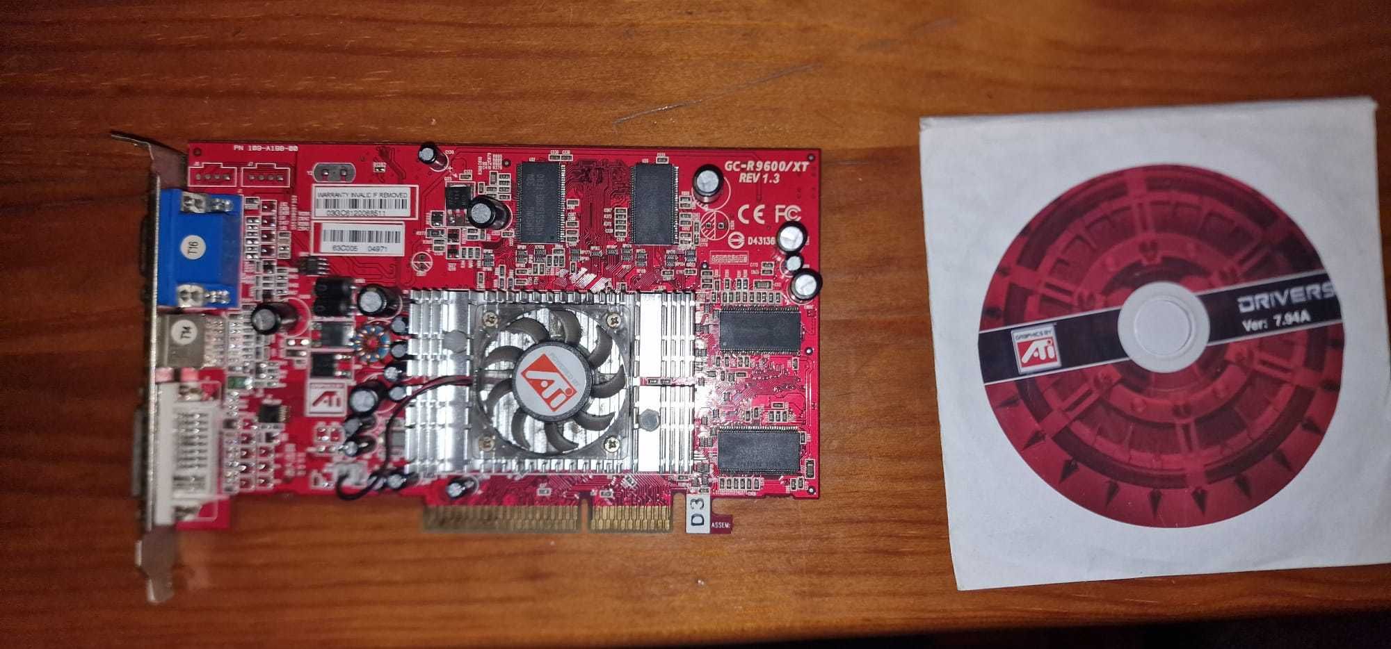 ATI Radeon 9600 Xt (Retro) Placa Gráfica