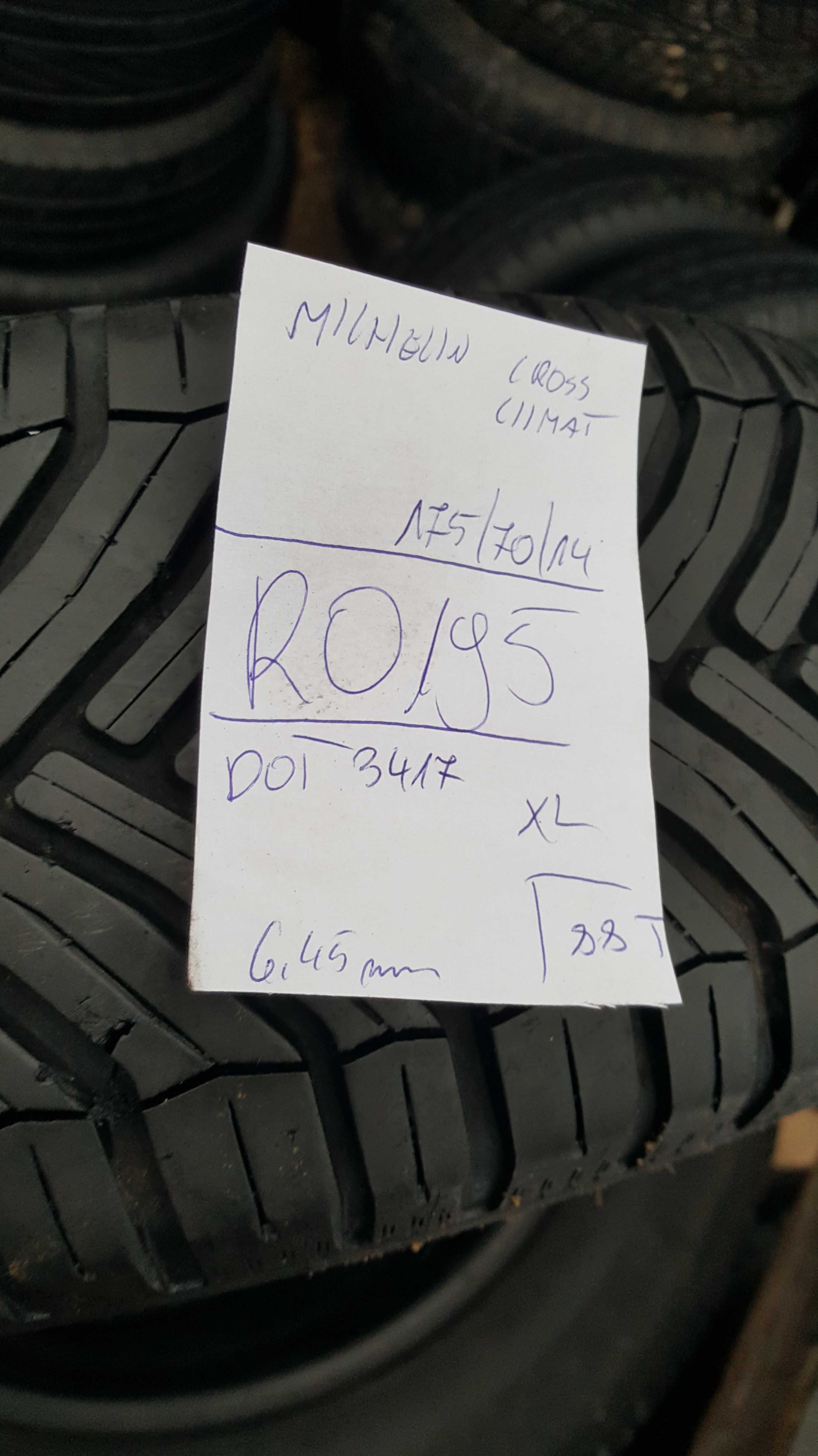 Michelin 175/70 r14 CrossClimate XL /// 6,45mm!!!