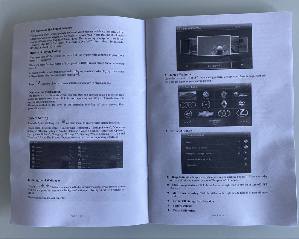 AUTO RÁDIO GPS Bluetooth c/câmara