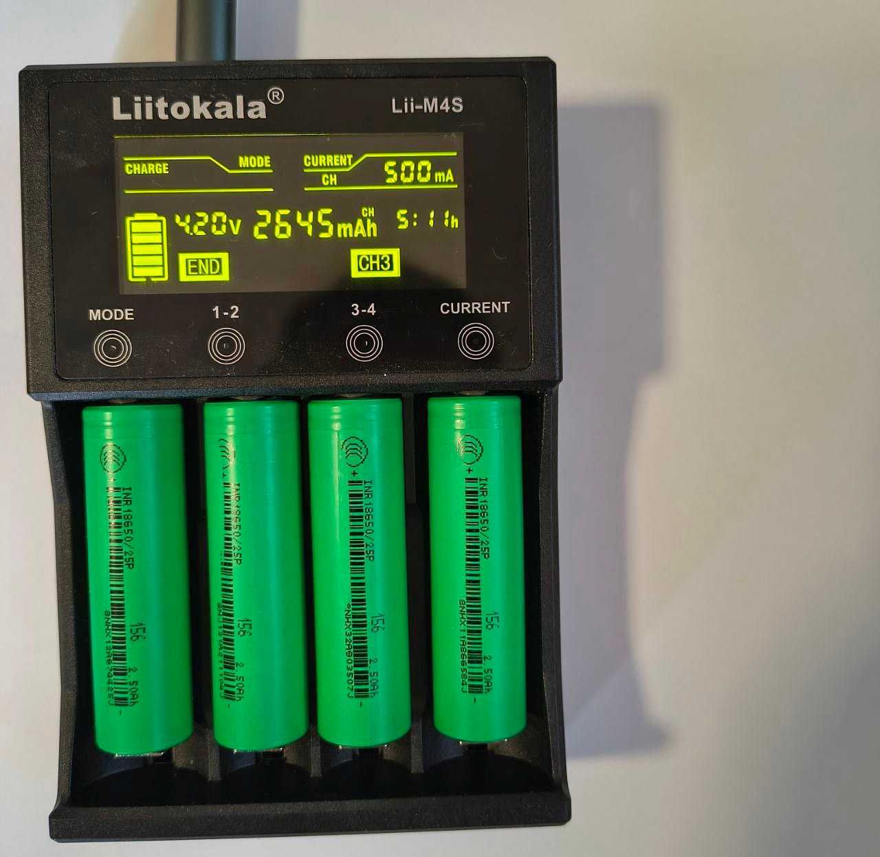 Для инструментов аккумулятор высокотоковый INR18650-25P 2500mAh 20А