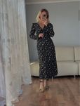 Квіткова сукня міді від Mango
