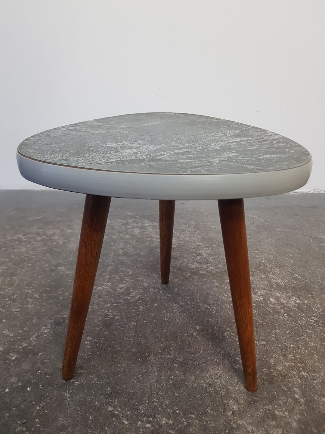 Kwietnik Patyczak Marmur Vintage Lata 60/70