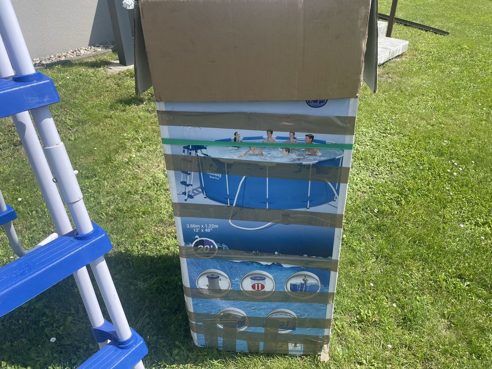 Basen Bestway  3.66m x 1.22m + Pompa piaskowa