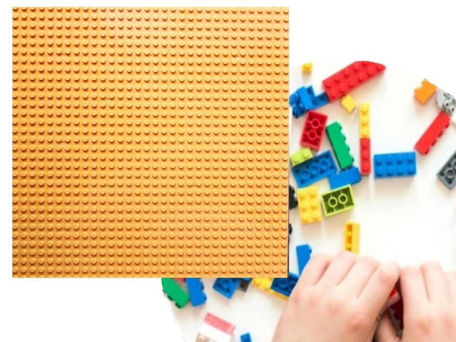 Podstawa klocki płyta konstrukcyjna kompatybilna kreatywna