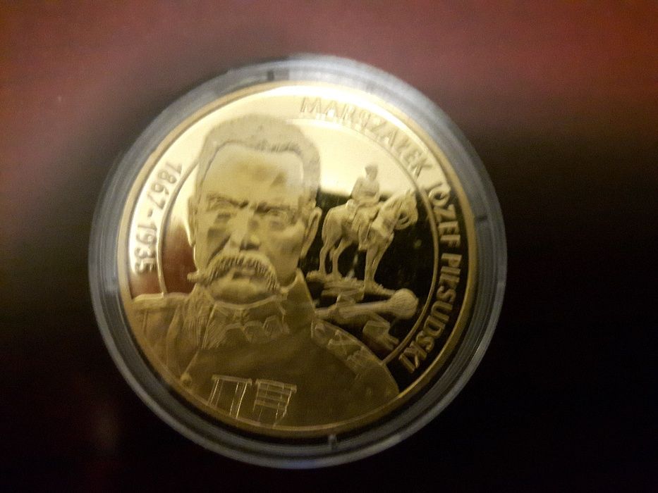 medal pamiątkowy - józef piłsudski