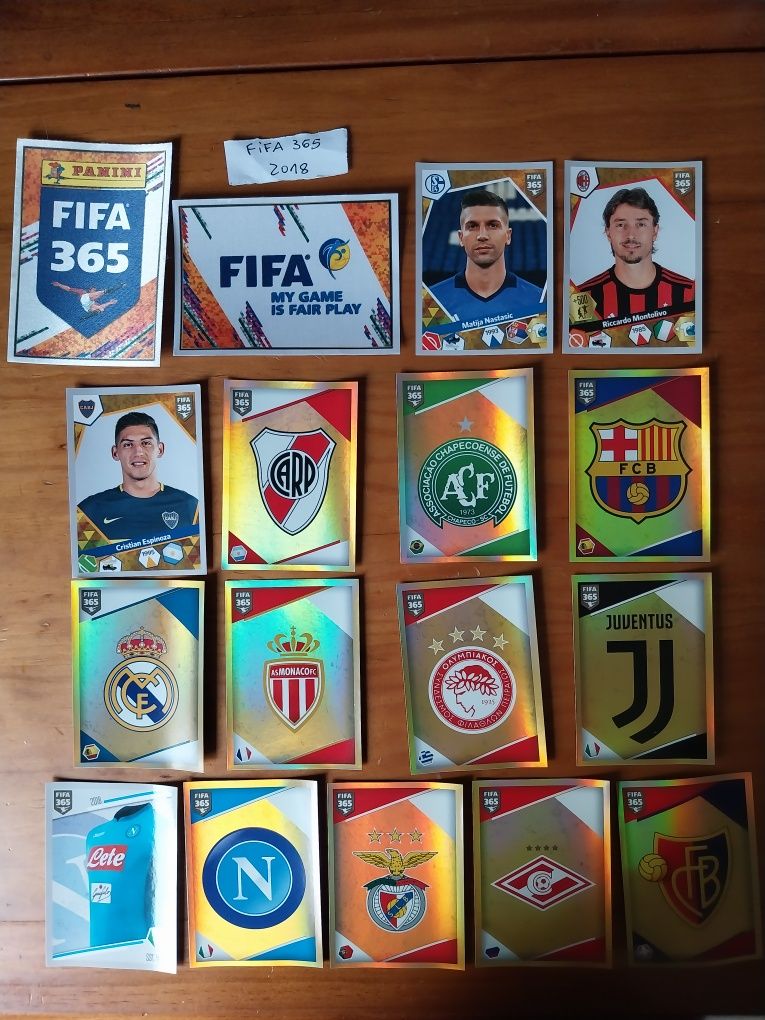 FIFA 2018/24 e 25  Panini