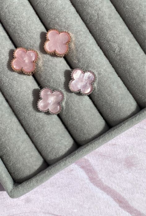 Набір Клевер: рожевий перламутр