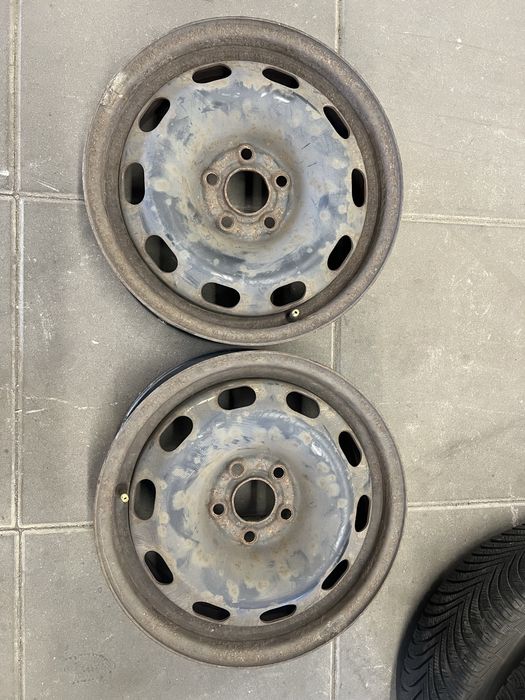 Felgi stalowe 6Jx15H2 5x100 ET38 VW Golf IV Caddy Skoda