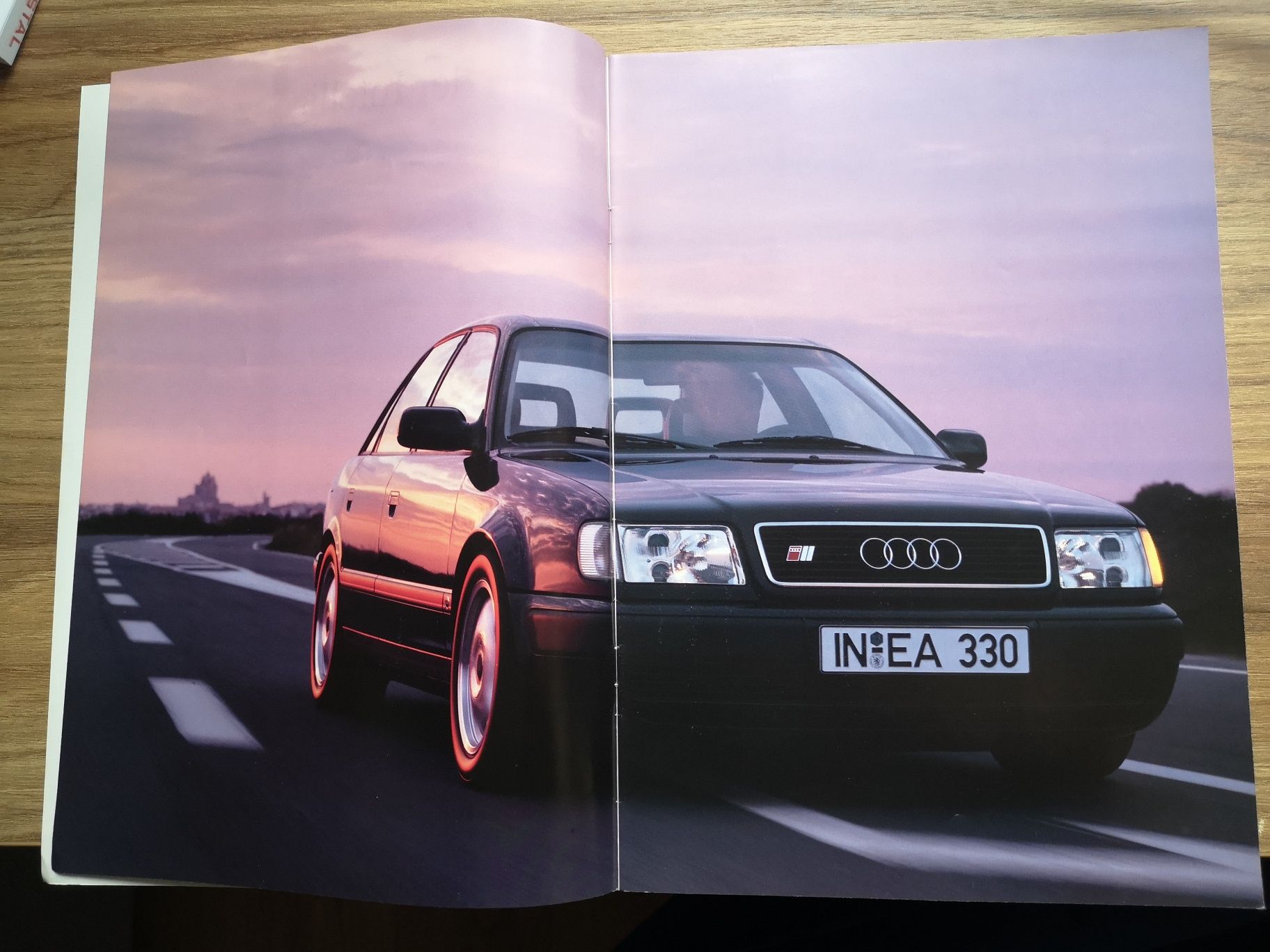 Prospekt katalog broszura Audi S4