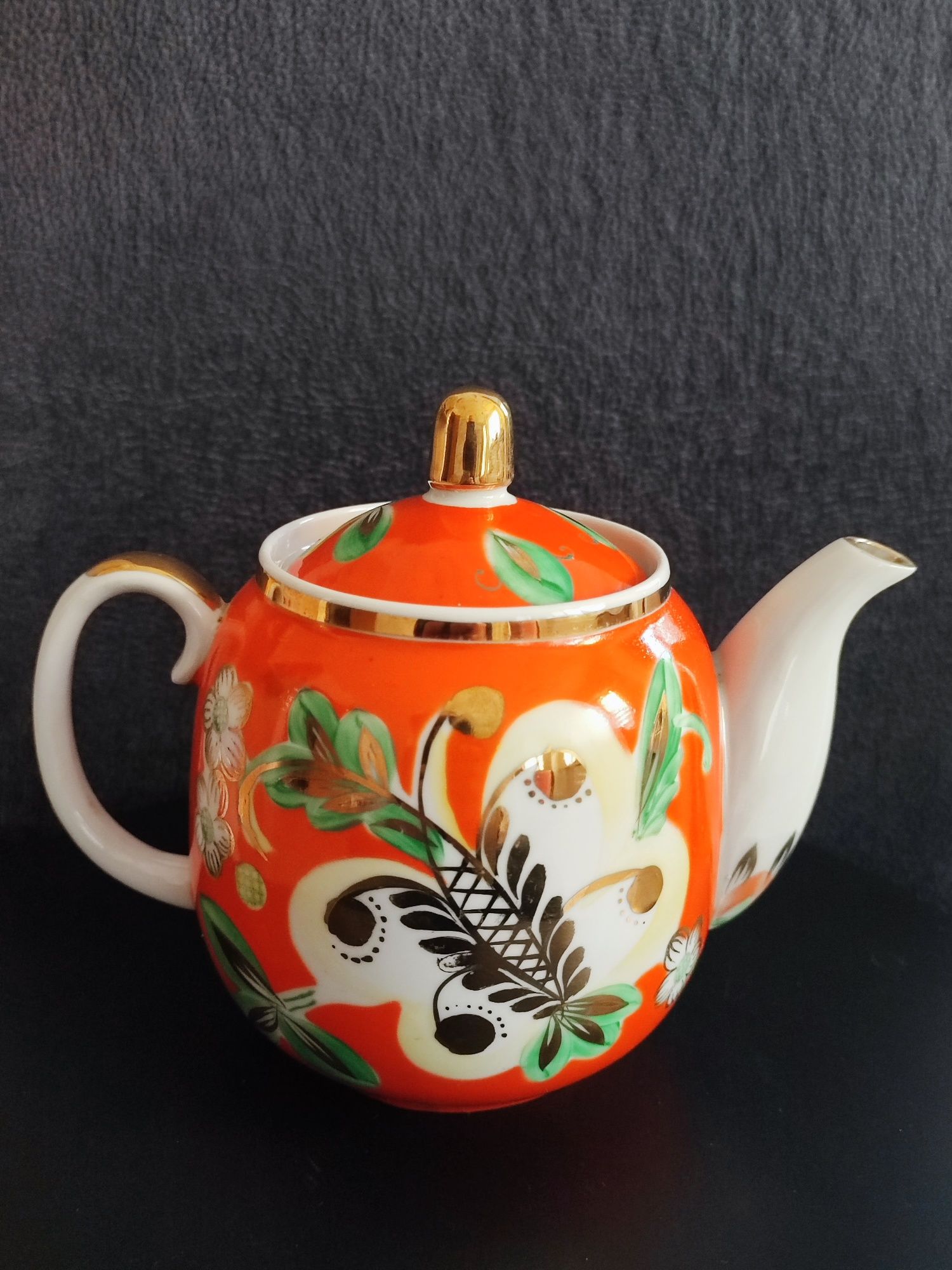 Rzadko spotykany czajniczek do herbaty MOTYLE Baranovka 1969-74