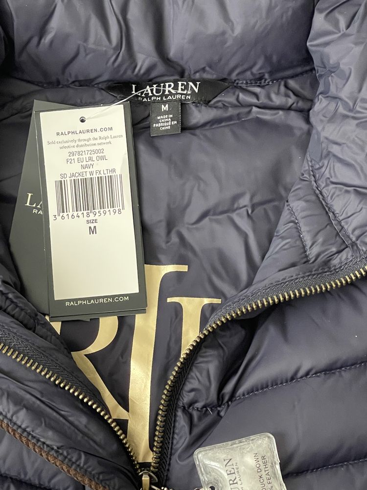 Ralph Lauren płaszcz /kurtka puchowa rozm. M - NOWY z metkami