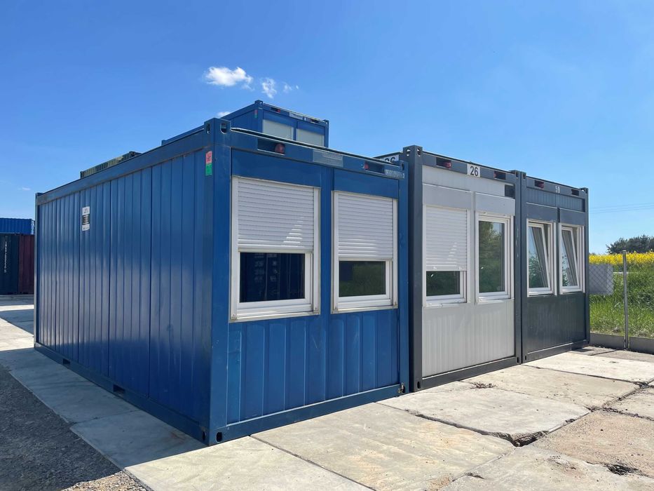 Kontener WYNAJEM socjalny, magazyn , garaż , pawilon, biuro, TRANSPORT