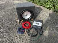 Subwoofer: VC2 + Wzmacniacz: Mac Audio + konwerter + okablowanie