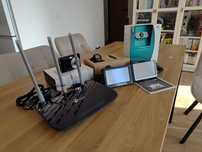 Elektronika mix Nawigacja Garmin, Aparat Samsung ES10, Kamerka, Router