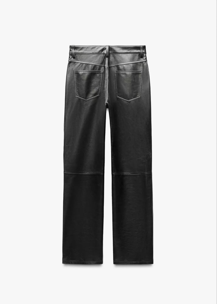 Шкіряні штани Zara