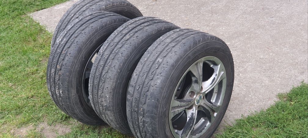 Koła, felgi z oponami 196/60R16 C, wzmacniane, aluminiowe 7Jx16H2