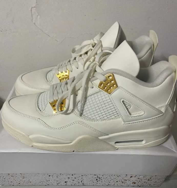 Buty Jordan4 Retro Moda Obuwie sportowe rozmiar.40