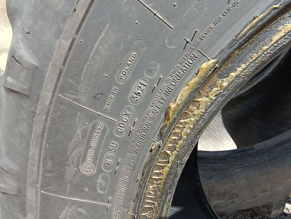 Opony rolnicze 460/70r24 Michelin bibload 17.5lr24 JCB Manitou cat mer