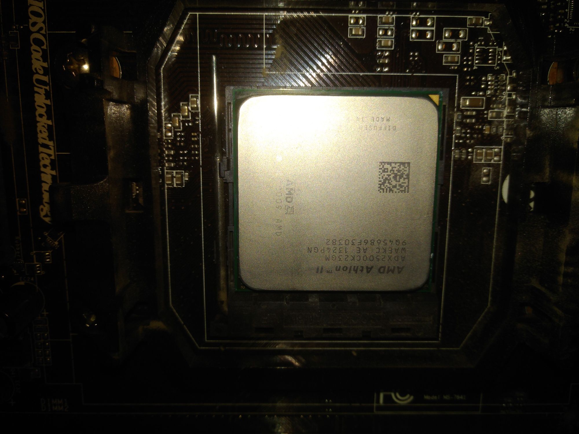 MB MSI MS-7641 материнская плата AM3+ AMD АМД