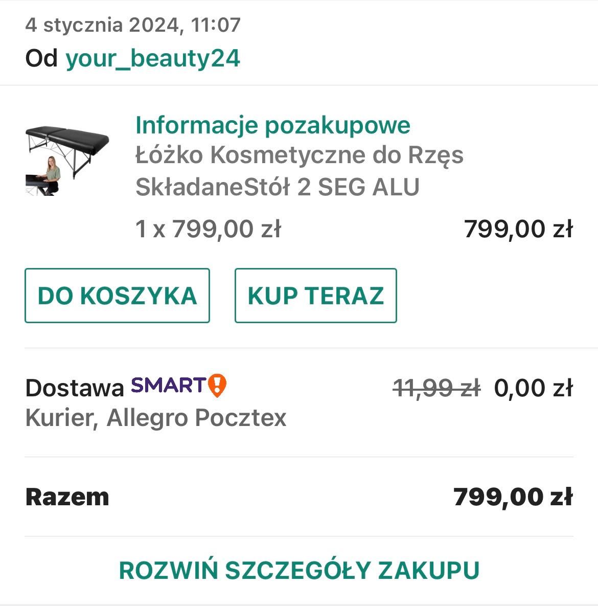 Fotel do masażu , fotel kosmetyczny