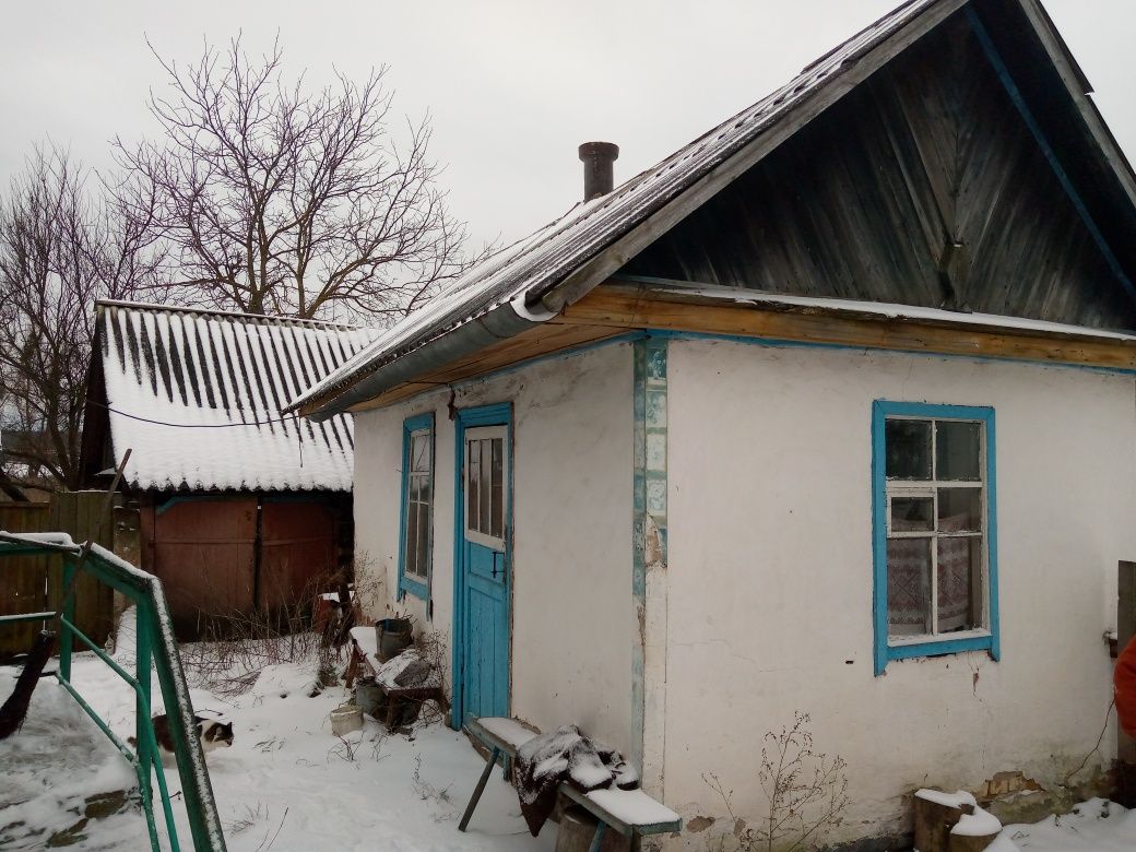 Продається дерев'яний будинок в с. Українка