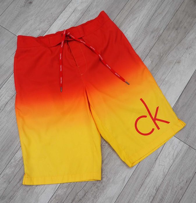 CALVIN KLEIN Swimwear_szorty spodenki kąpielowe_rozmiar S