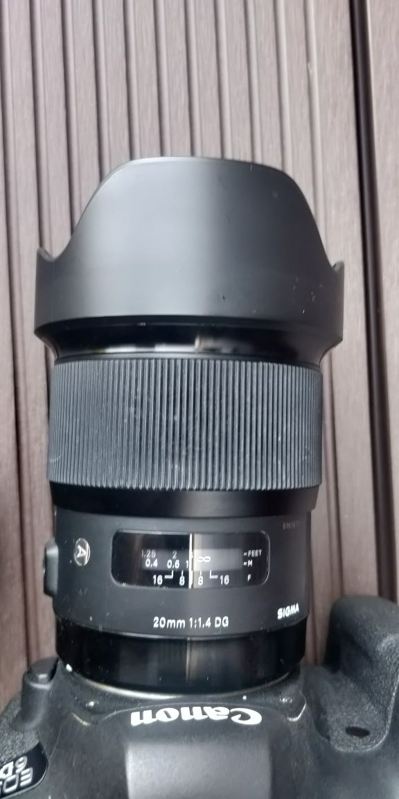 Sigma Art 20mm/1,4 mocowanie Canon EF