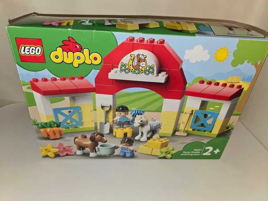 Klocki LEGO DUPLO Pakiet Farma Zestawy:10950+10951+10870+zwierzaki