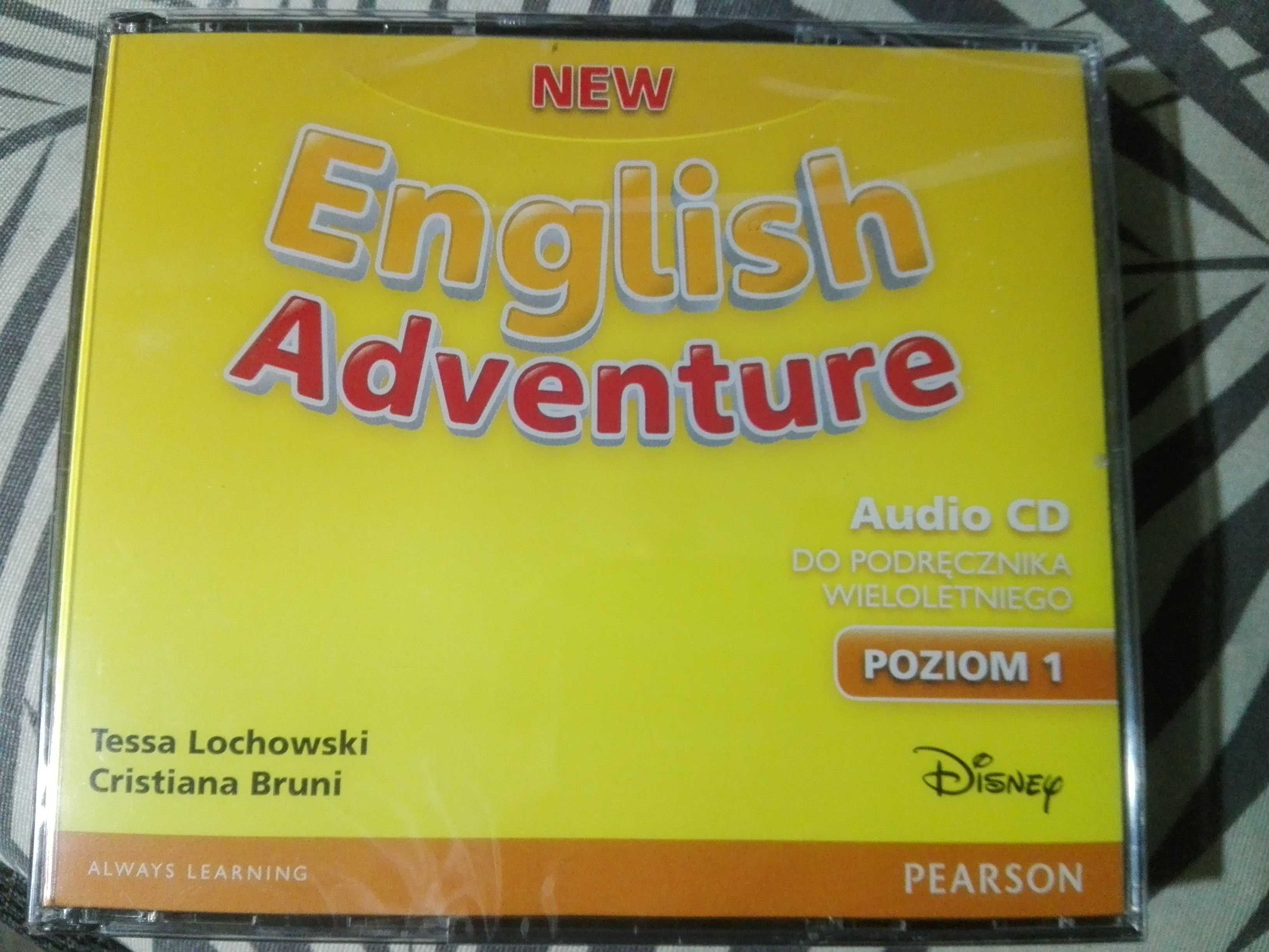 Zestaw płyt CD New English Adventure poziom 1