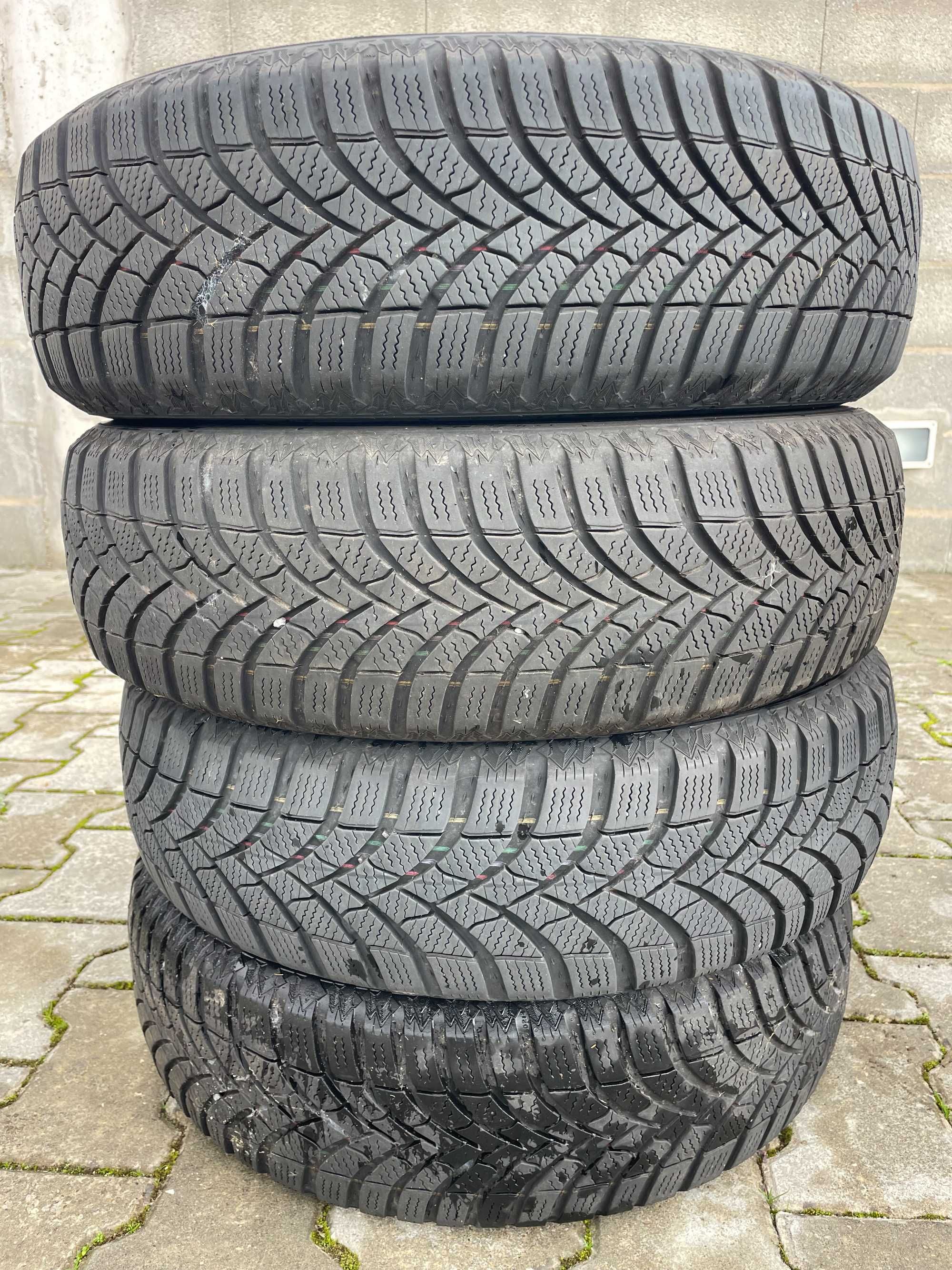4 pneus 165/70 r14 semi novos
