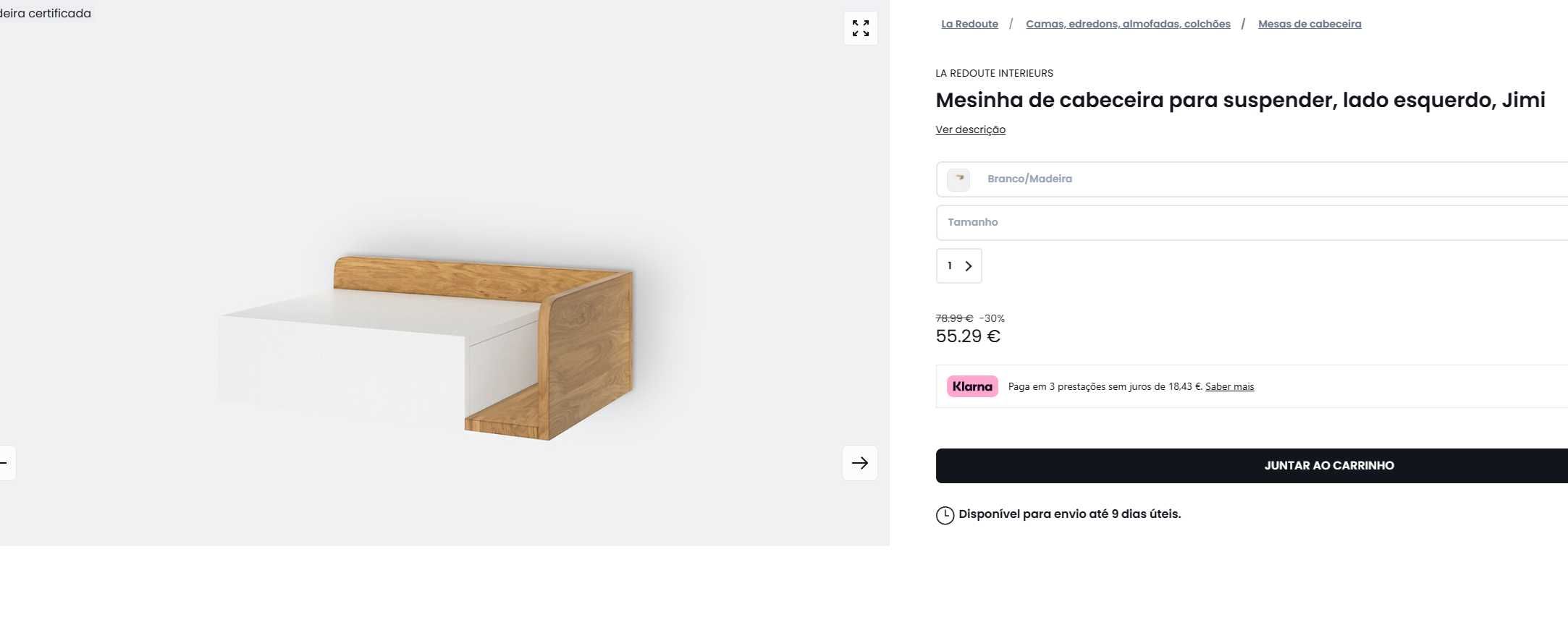 Mesinhas de cabeceira para suspender Jimi // La redoute