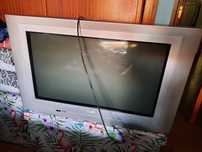 TV Philips cinza