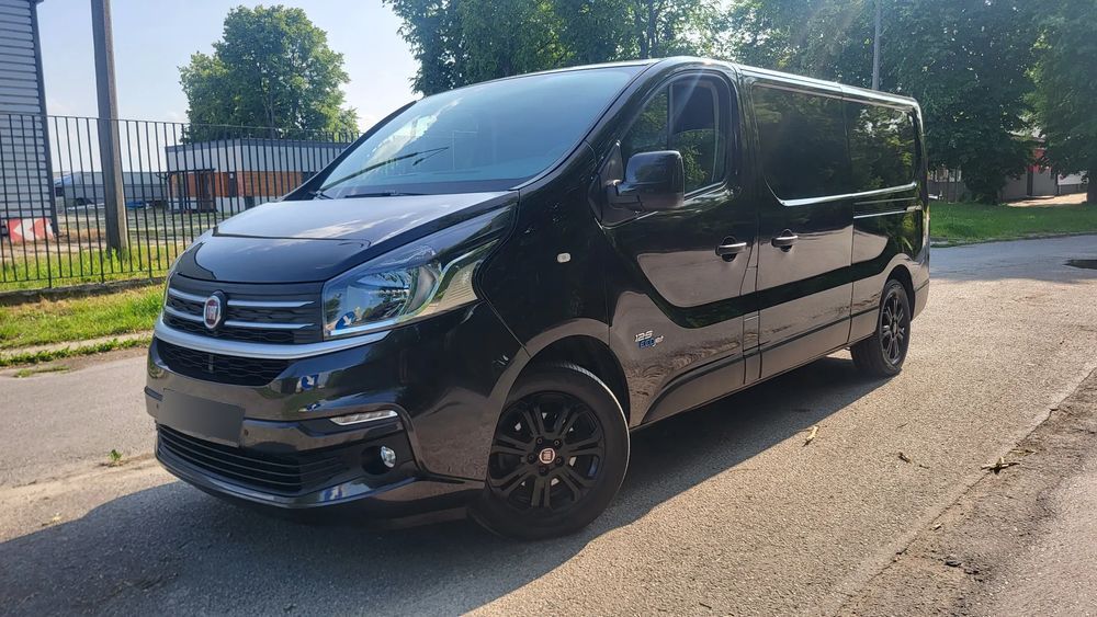 Fiat Talento L2 Black Edition  Black Edition, LONG, oryginal lakier, 2x boczne drzwi, 43900 netto