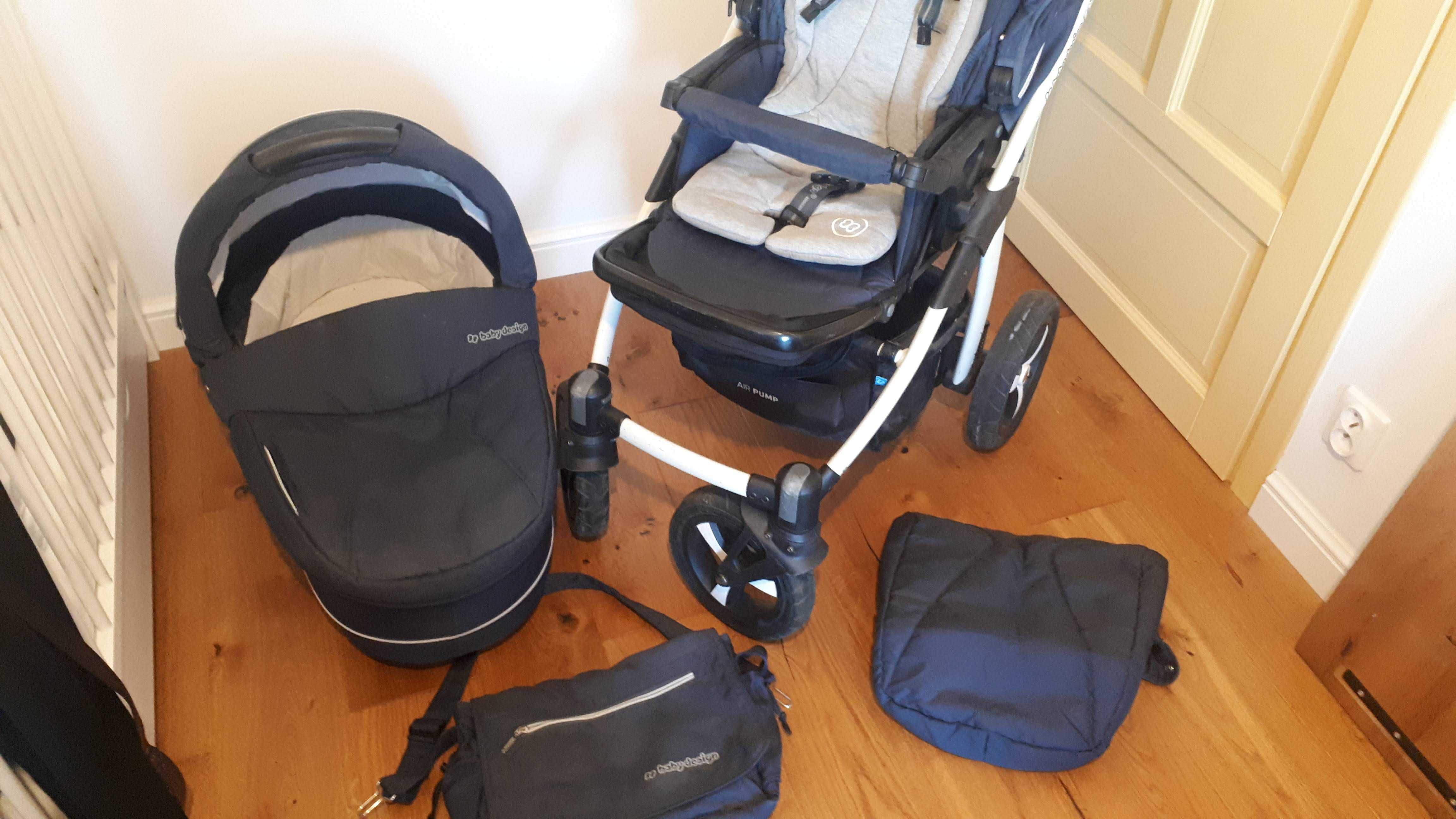 Zestaw wózek Baby Design Lupo Comfort + fotelik samochodowy Maxi Cosi!
