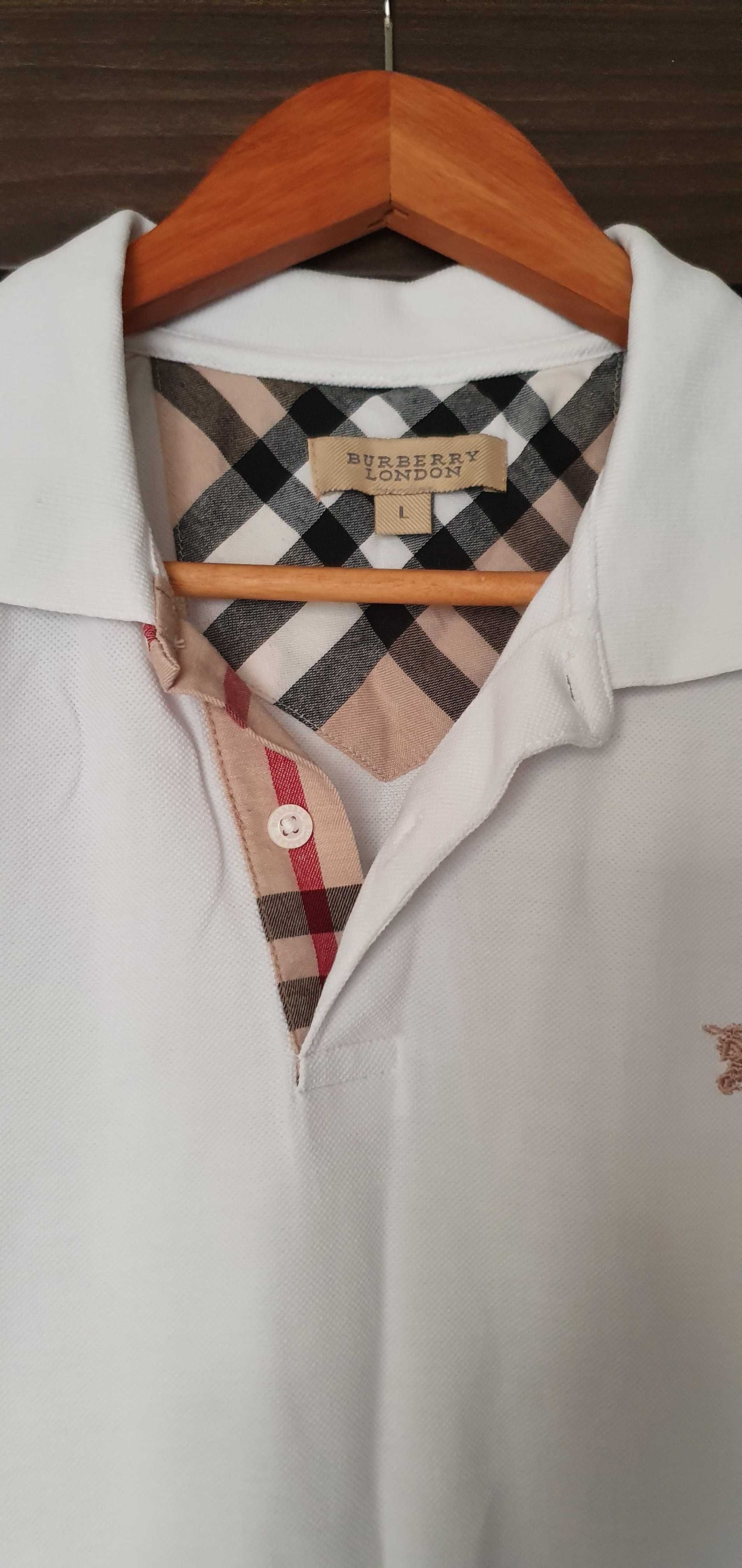 Polo, polówka Burberry oryginalna rozm L