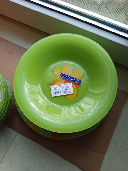 Посуда набір посуду тарелка миска luminarc vereco кухонная посуда нова