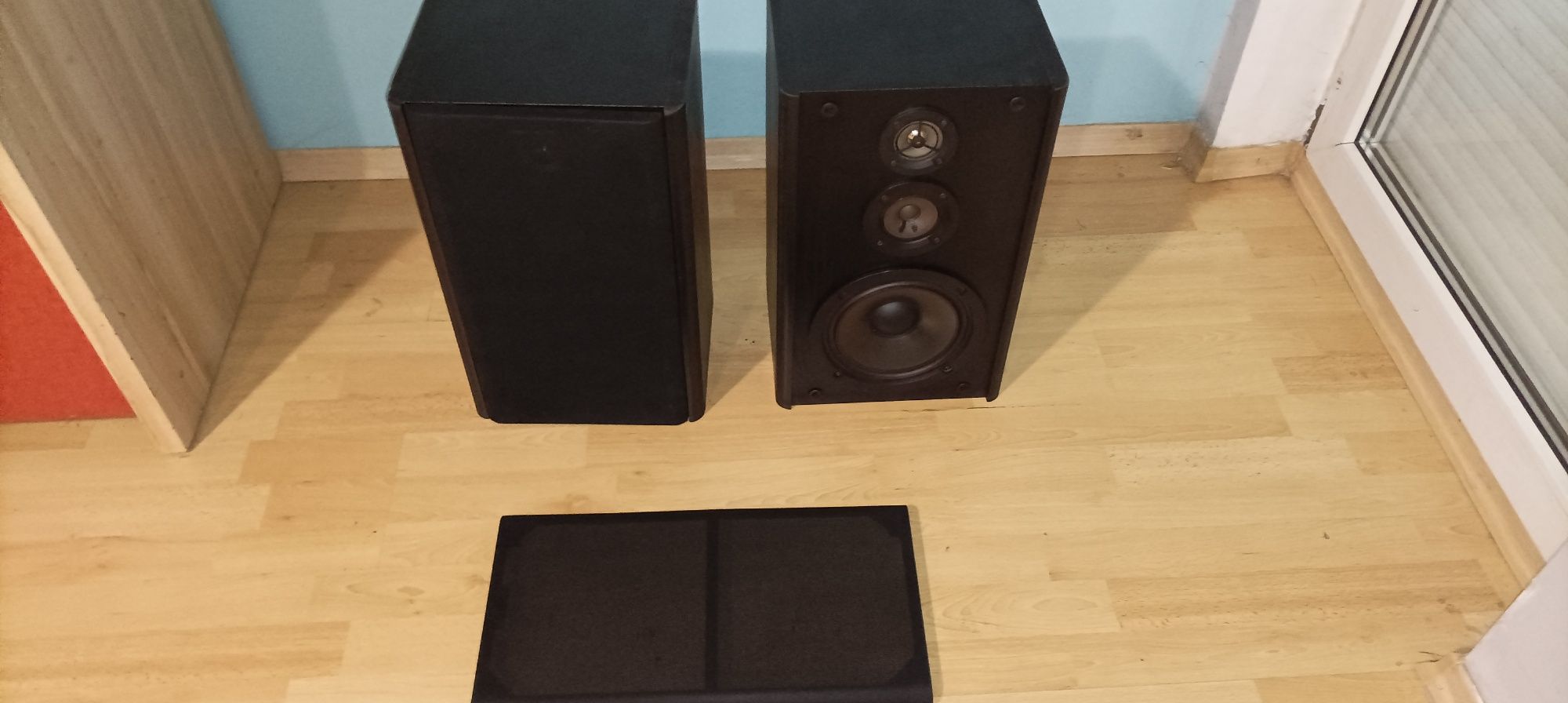 Kolumny onkyo z maskownicami