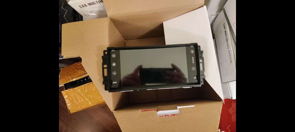 Автомагнитола Jeep Cherokee 2008- 2010 Wrangler Android GPS Navi Wi-Fi