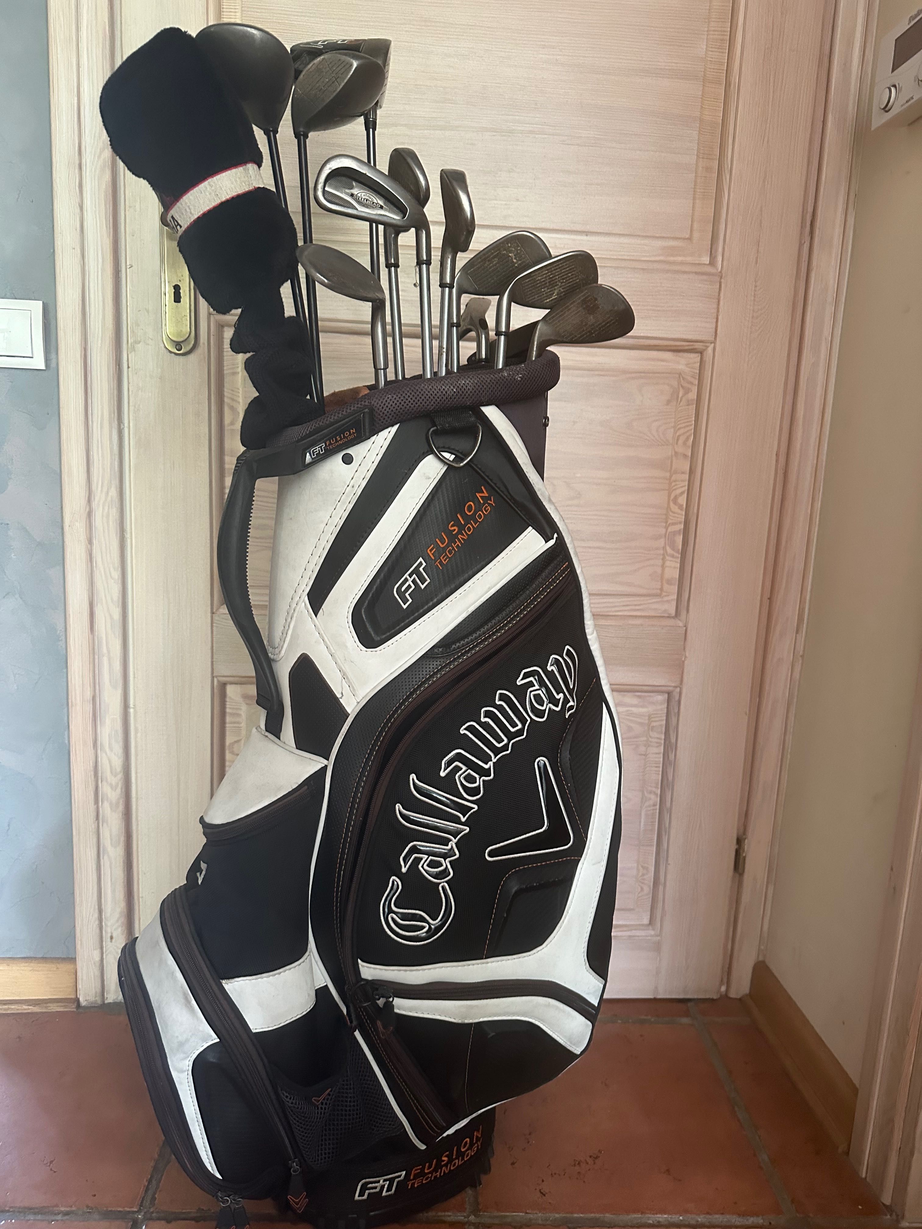 Zestaw golfowy kije torba Callaway