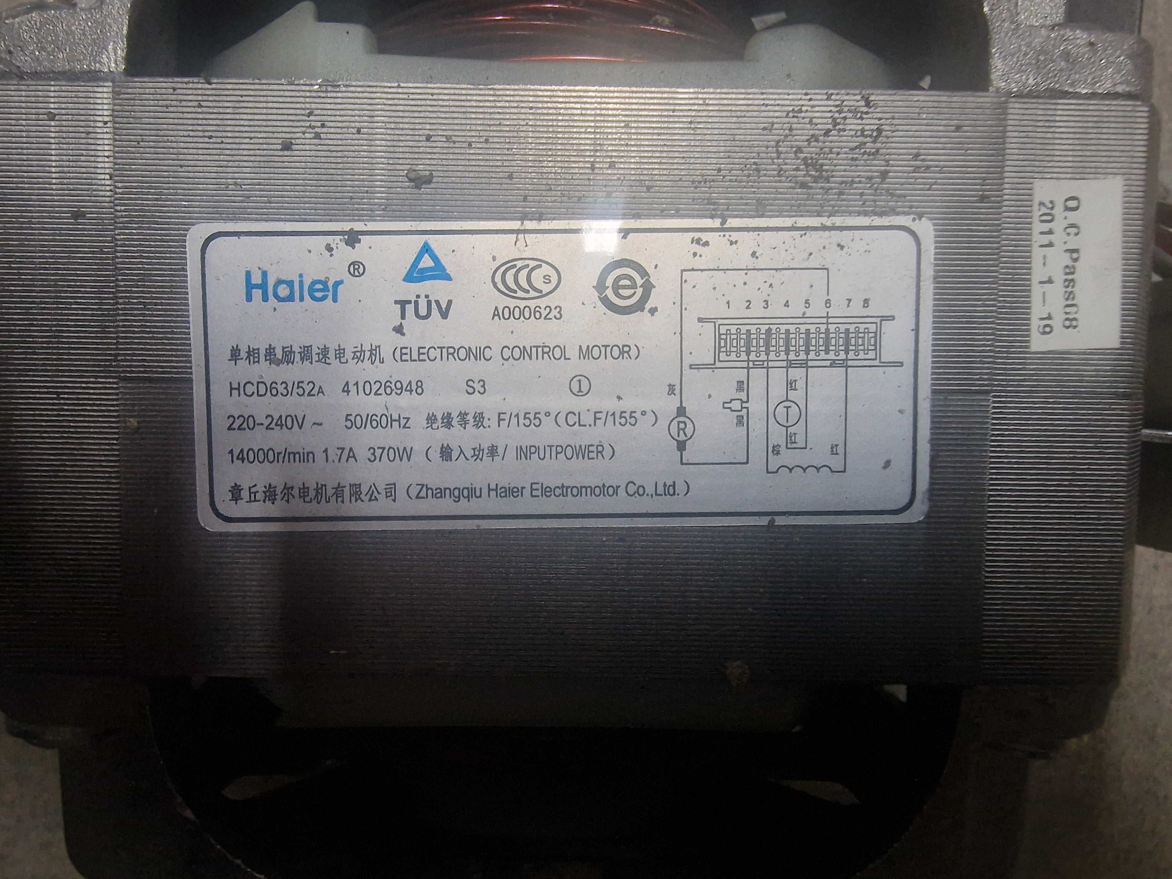 Silnik HCD63/52 do pralki Candy G04 G05 / Hoover