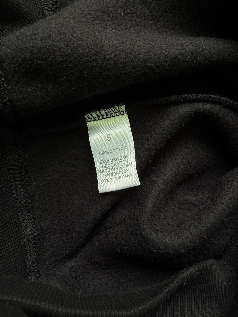 Худі essentials FOG fear of god total black streetwear drill