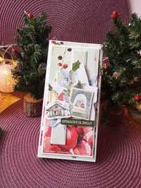 Czekoladownik, Boże Narodzenie, kartka z miejscem na czekoladę