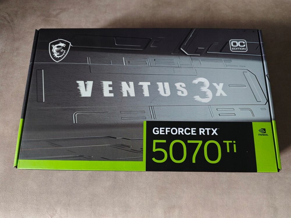 RTX 5070 Ti 16G VENTUS 3X OC Nowa