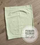 Spódniczka mini, elastyczna, w prążek, wysoki stan, rozmiar S/36