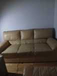 Sofa skorzana 3 osobowa.
