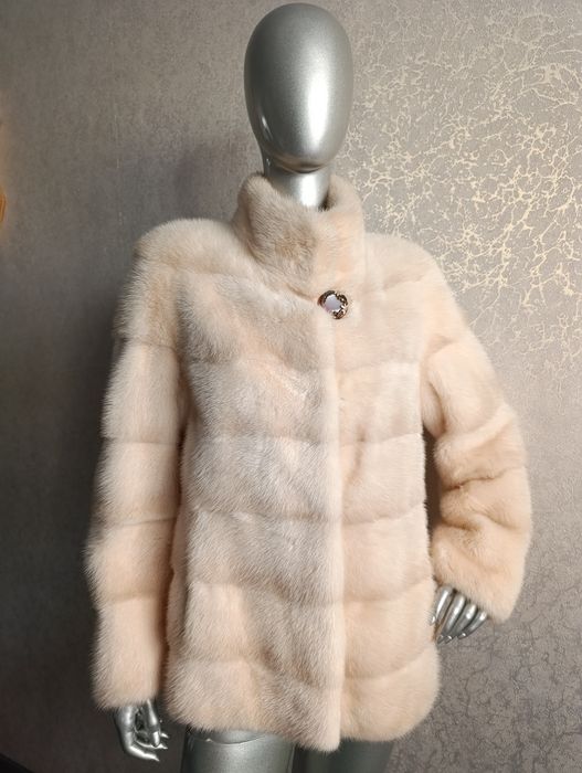 Шикарна норкова шуба, шубка, напівшубок. Як нова. Греція. 70 см