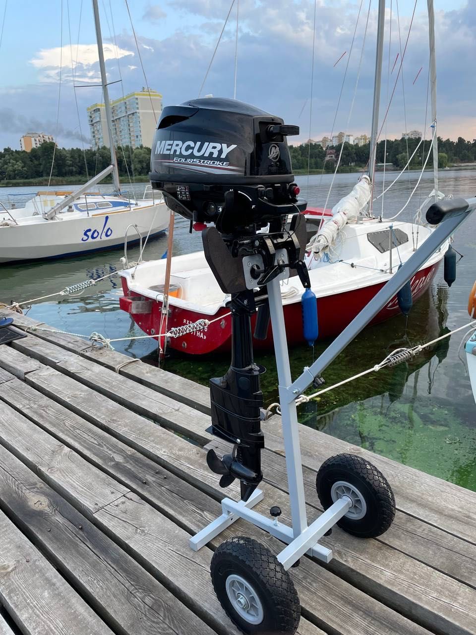 Човновий двигун Mercury F 3.5M  4Т довга нога