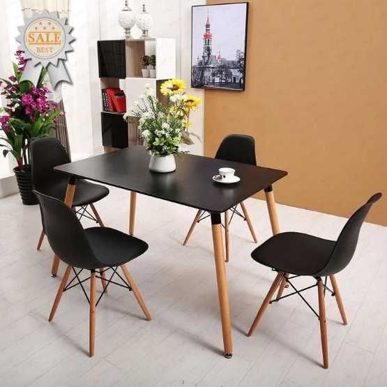 Комплект мебелі Milano Стіл та 4 крісла ПОЛЬЩА 2 кольори